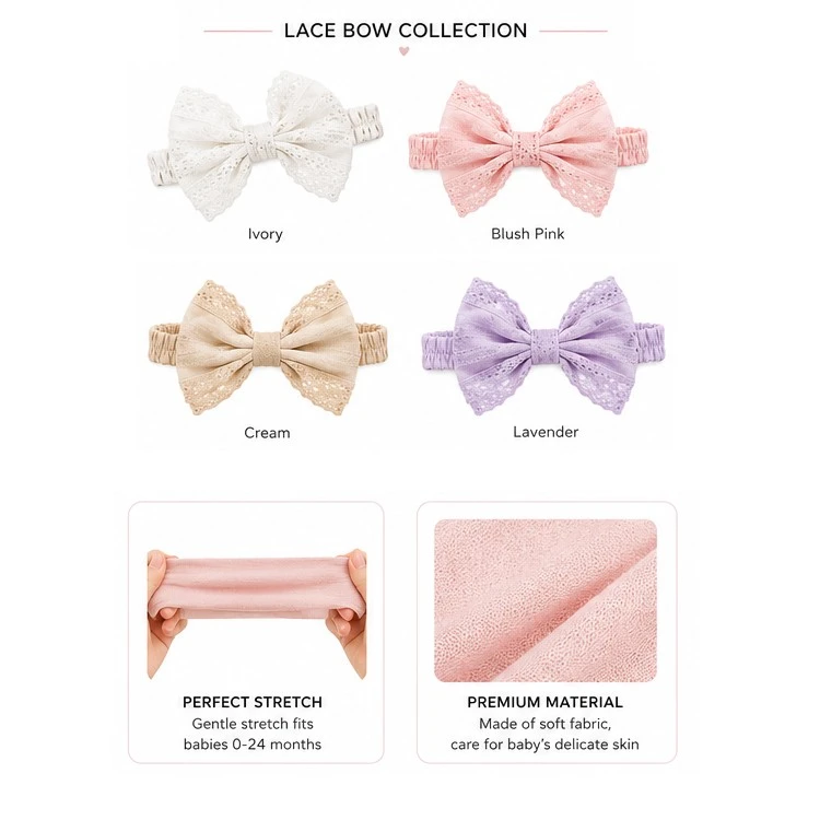 Baby Bows Headband high quality